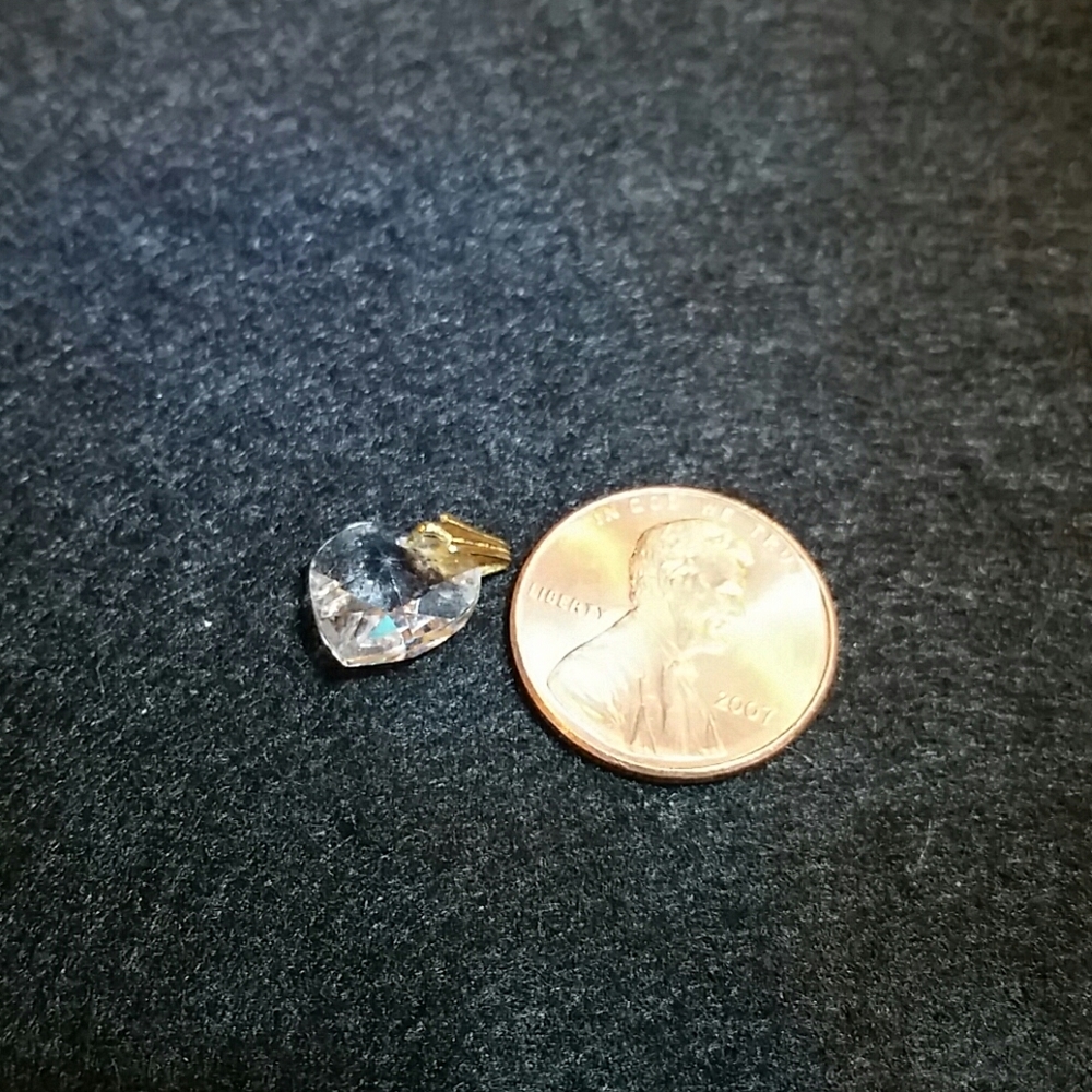 Crystal Heart Pendant View 3
